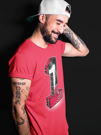 Jordan 1 Bred Patent Sneaker Match Tees One Statue Sneaker Tees Jordan 1 Bred Patent Sneaker Release Tees Unisex Shirts