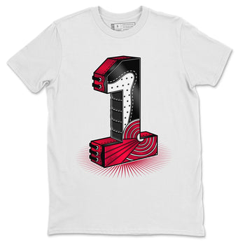 Jordan 1 Bred Patent Sneaker Match Tees One Statue Sneaker Tees Jordan 1 Bred Patent Sneaker Release Tees Unisex Shirts