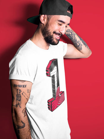 Jordan 1 Bred Patent Sneaker Match Tees One Statue Sneaker Tees Jordan 1 Bred Patent Sneaker Release Tees Unisex Shirts