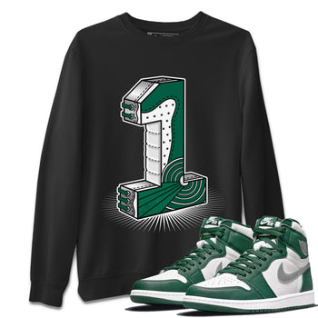 Jordan 1 Gorge Green Sneaker Match Tees One Statue Sneaker Tees Jordan 1 Gorge Green Sneaker Release Tees Unisex Shirts