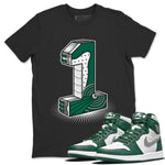 Jordan 1 Gorge Green Sneaker Match Tees One Statue Sneaker Tees Jordan 1 Gorge Green Sneaker Release Tees Unisex Shirts