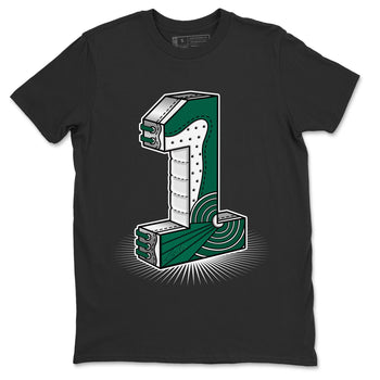 Jordan 1 Gorge Green Sneaker Match Tees One Statue Sneaker Tees Jordan 1 Gorge Green Sneaker Release Tees Unisex Shirts