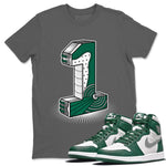 Jordan 1 Gorge Green Sneaker Match Tees One Statue Sneaker Tees Jordan 1 Gorge Green Sneaker Release Tees Unisex Shirts