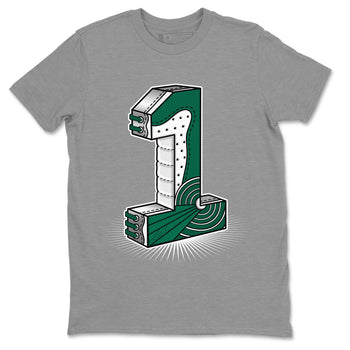 Jordan 1 Gorge Green Sneaker Match Tees One Statue Sneaker Tees Jordan 1 Gorge Green Sneaker Release Tees Unisex Shirts