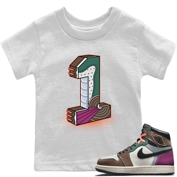 Jordan 1 Hand Crafted Sneaker Match Tees One Statue Sneaker Tees Jordan 1 Hand Crafted Sneaker Release Tees Kids Shirts
