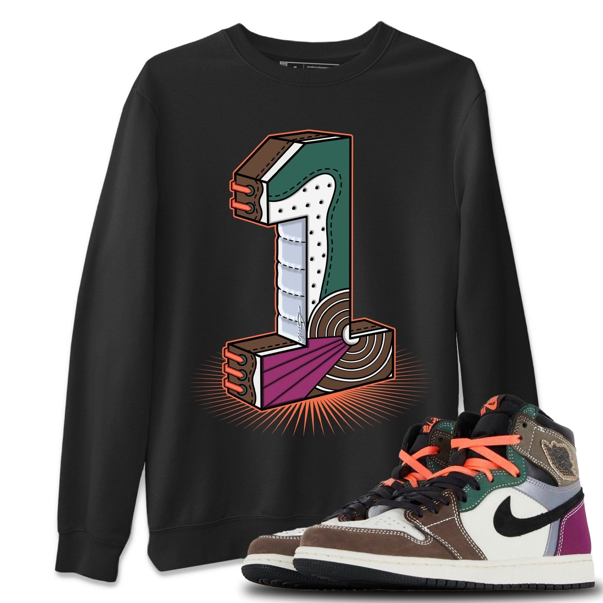 Jordan 1 Hand Crafted Sneaker Match Tees One Statue Sneaker Tees Jordan 1 Hand Crafted Sneaker Release Tees Unisex Shirts