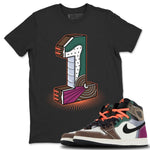 Jordan 1 Hand Crafted Sneaker Match Tees One Statue Sneaker Tees Jordan 1 Hand Crafted Sneaker Release Tees Unisex Shirts