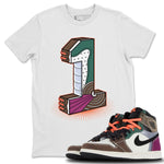 Jordan 1 Hand Crafted Sneaker Match Tees One Statue Sneaker Tees Jordan 1 Hand Crafted Sneaker Release Tees Unisex Shirts