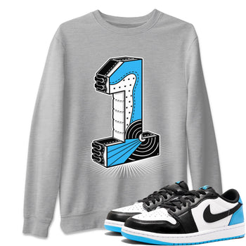 Jordan 1 Powder Blue Sneaker Match Tees One Statue Sneaker Tees Jordan 1 Powder Blue Sneaker Release Tees Unisex Shirts