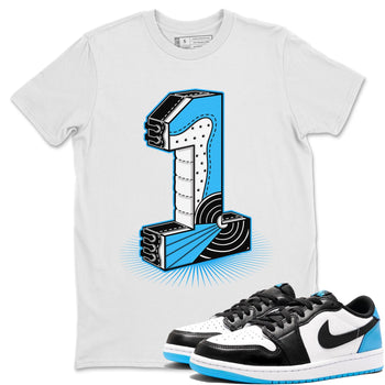 Jordan 1 Powder Blue Sneaker Match Tees One Statue Sneaker Tees Jordan 1 Powder Blue Sneaker Release Tees Unisex Shirts