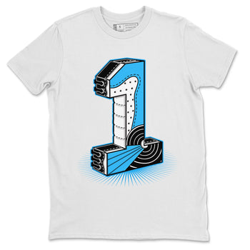 Jordan 1 Powder Blue Sneaker Match Tees One Statue Sneaker Tees Jordan 1 Powder Blue Sneaker Release Tees Unisex Shirts