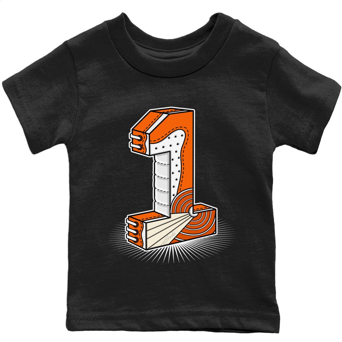 Jordan 1 Starfish Sneaker Match Tees One Statue Sneaker Tees Jordan 1 Starfish Sneaker Release Tees Kids Shirts