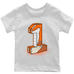 Jordan 1 Starfish Sneaker Match Tees One Statue Sneaker Tees Jordan 1 Starfish Sneaker Release Tees Kids Shirts