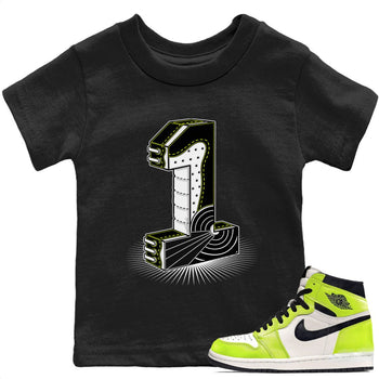 Jordan 1 Visionaire Sneaker Match Tees One Statue Sneaker Tees Jordan 1 Visionaire Sneaker Release Tees Kids Shirts