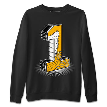 Jordan 1 Yellow Toe Sneaker Match Tees One Statue Sneaker Tees Jordan 1 Yellow Toe Sneaker Release Tees Unisex Shirts