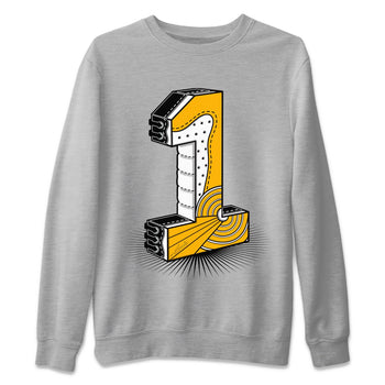 Jordan 1 Yellow Toe Sneaker Match Tees One Statue Sneaker Tees Jordan 1 Yellow Toe Sneaker Release Tees Unisex Shirts