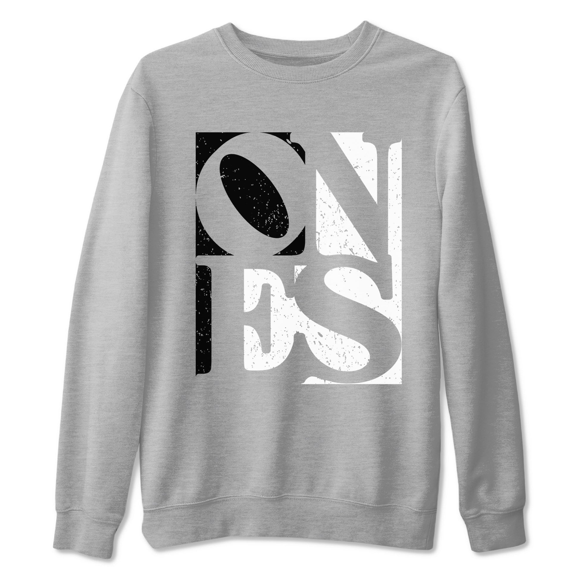 Air Jordan 1 High OG Black White shirt to match jordans Ones sneaker tees 1s Black White SNRT Sneaker Release Tees unisex cotton Heather Grey 2 crew neck shirt
