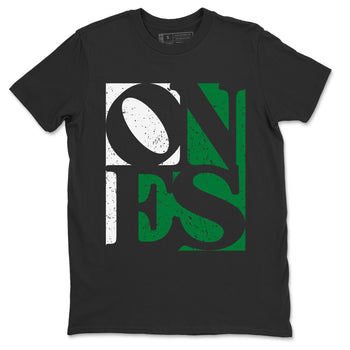 Air Jordan 1 Celtics Sneaker Match Tees Ones Sneaker Tees Air Jordan 1 High OG Celtics Sneaker Release Tees Unisex Shirts Black 2