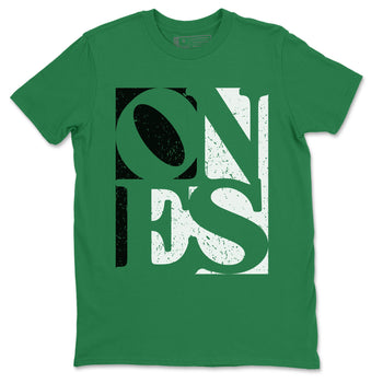 Air Jordan 1 Celtics Sneaker Match Tees Ones Sneaker Tees Air Jordan 1 High OG Celtics Sneaker Release Tees Unisex Shirts Kelly Green 2