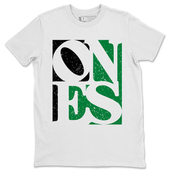 Air Jordan 1 Celtics Sneaker Match Tees Ones Sneaker Tees Air Jordan 1 High OG Celtics Sneaker Release Tees Unisex Shirts White 2