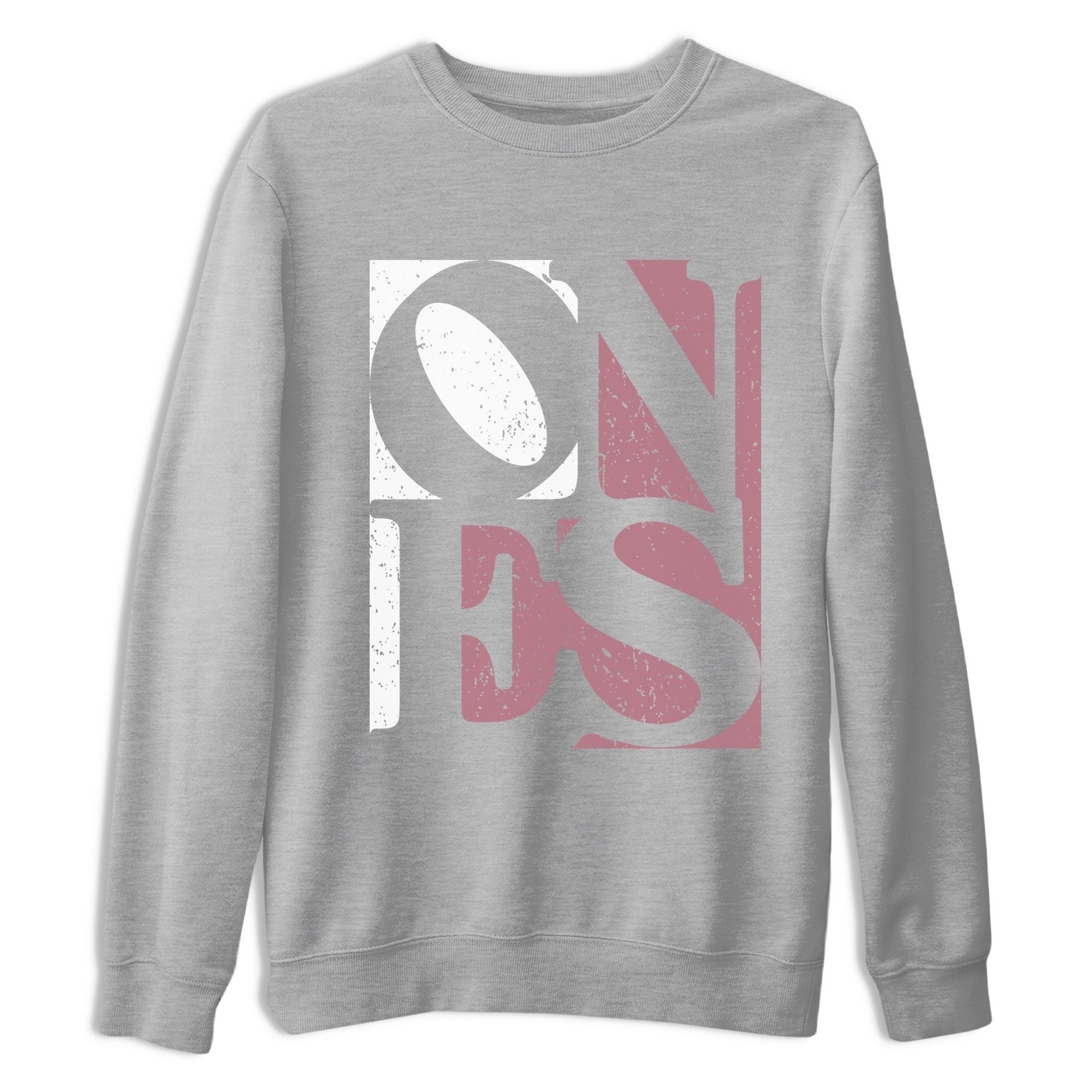 Air Jordan 1 Mauve shirt to match jordans Ones sneaker tees Air Jordan 1 High OG Mauve SNRT Sneaker Tees Unisex Heather Grey 2 T-Shirt