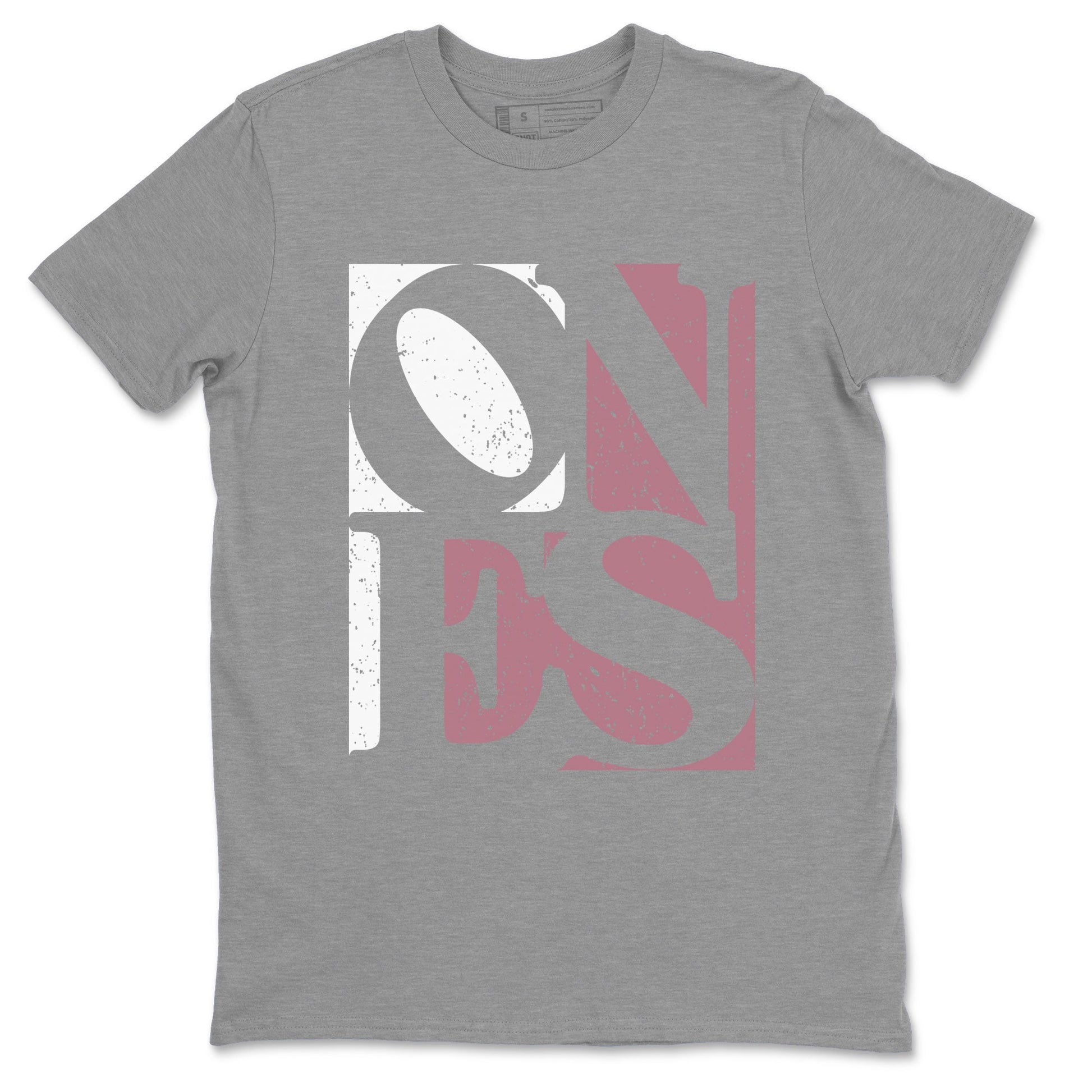 Air Jordan 1 Mauve shirt to match jordans Ones sneaker tees Air Jordan 1 High OG Mauve SNRT Sneaker Tees Unisex Heather Grey 2 T-Shirt