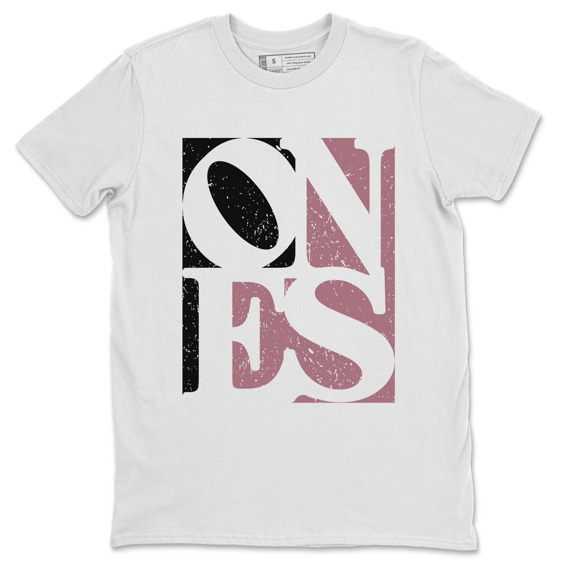 Air Jordan 1 Mauve shirt to match jordans Ones sneaker tees Air Jordan 1 High OG Mauve SNRT Sneaker Tees Unisex White 2 T-Shirt