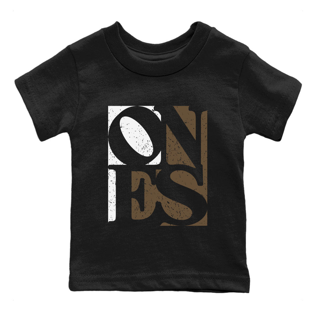 Air Jordan 1 High OG Palomino shirt to match jordans Ones sneaker tees Air Jordan 1 Palomino SNRT Sneaker Release Tees Baby Toddler Black 2 T-Shirt