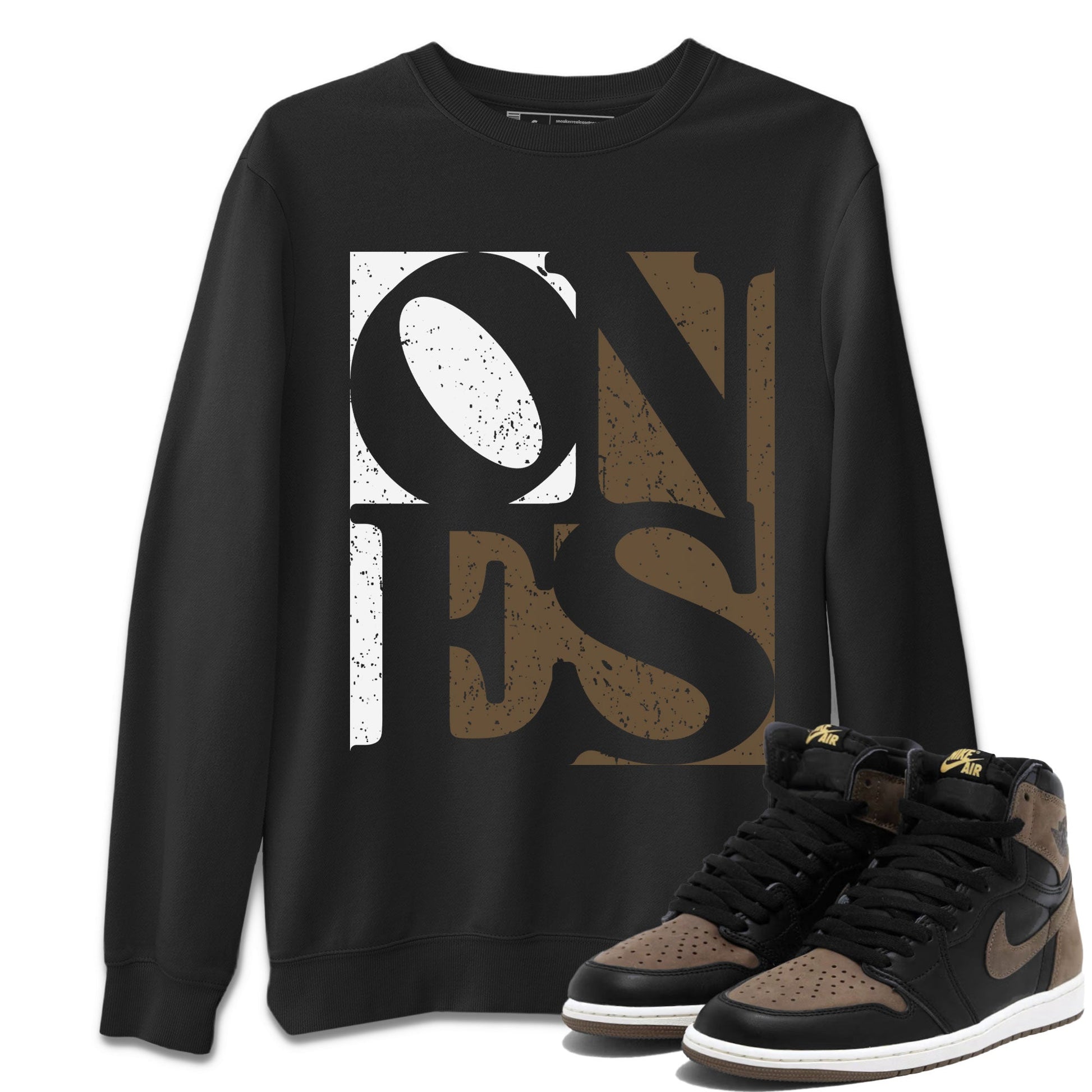 Air Jordan 1 High OG Palomino shirt to match jordans Ones sneaker tees Air Jordan 1 Palomino SNRT Sneaker Release Tees Unisex Black 1 T-Shirt