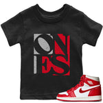 Jordan 1 Newstalgia Sneaker Match Tees Ones Sneaker Tees Jordan 1 Newstalgia Sneaker Release Tees Kids Shirts