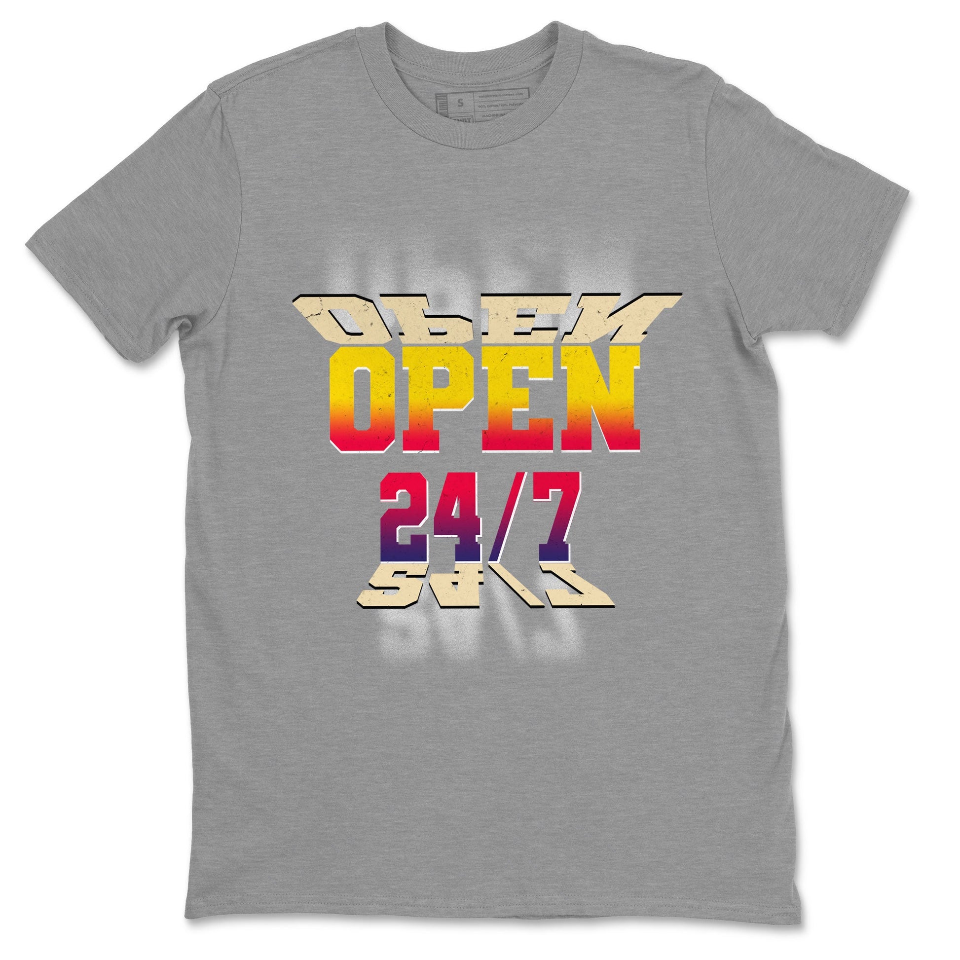 Air Jordan 3 J Balvin shirt to match jordans Open 24 7 sneaker tees Air Jordan 3 J Balvin SNRT Sneaker Release Tees Unisex Heather Grey 2 T-Shirt