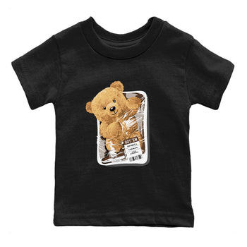 AF1 Chocolate shirt to match jordans Package Bear sneaker tees Air Force 1 Chocolate SNRT Sneaker Tees Youth Kid's Baby Shirt Black 2 T-Shirt