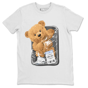 Jordan 6 Cool Grey Sneaker Match Tees Packaged Bear Sneaker Tees Jordan 6 Cool Grey Sneaker Release Tees Unisex Shirts