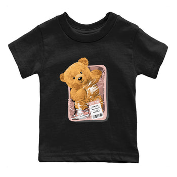 Dunks Low Rose Whisper shirt to match jordans Packaged Bear sneaker tees Dunk Rose Whisper SNRT Sneaker Release Tees Baby Toddler Black 2 T-Shirt
