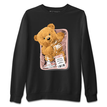 Dunks Low Rose Whisper shirt to match jordans Packaged Bear sneaker tees Dunk Rose Whisper SNRT Sneaker Release Tees Unisex Black 2 T-Shirt