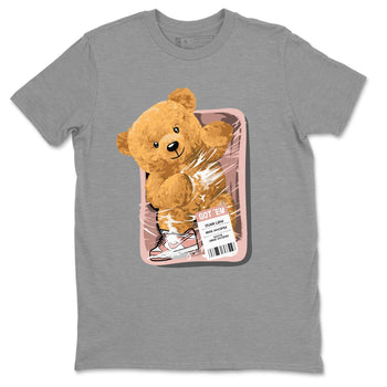 Dunks Low Rose Whisper shirt to match jordans Packaged Bear sneaker tees Dunk Rose Whisper SNRT Sneaker Release Tees Unisex Heather Grey 2 T-Shirt