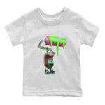 Air Force 1 Undefeated Fauna Brown Sneaker Match Tees Paint Roller Sneaker Tees Air Force 1 Undefeated Fauna Brown Sneaker Release Tees Kids Shirts