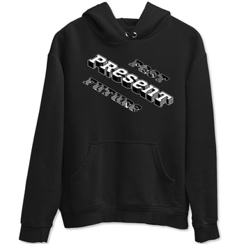 1s Black White shirt to match jordans Past Present Future sneaker tees Air Jordan 1 Black White SNRT Sneaker Release Tees unisex cotton Black 2 crew neck shirt