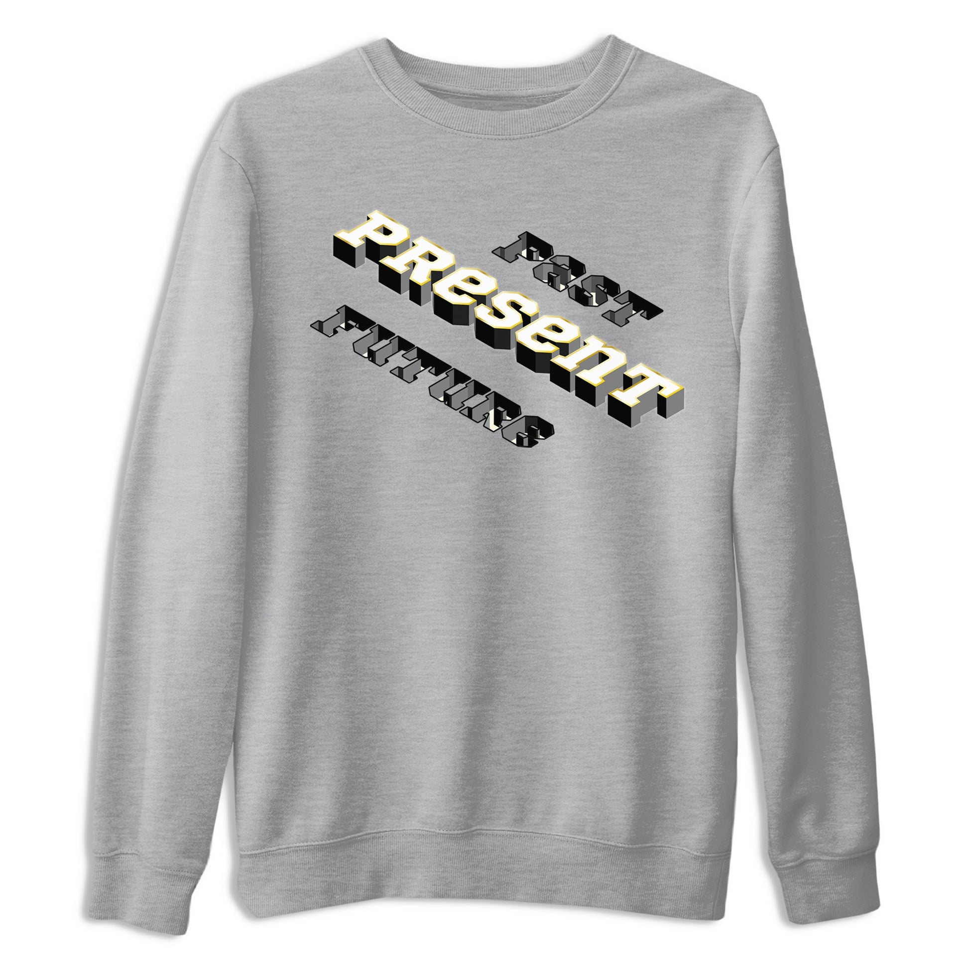 11s Gratitude shirt to match jordans Past Present Future sneaker match tee AJ11 Gratitude SNRT Sneaker Tees unisex cotton Heather Grey 2 crew neck shirt
