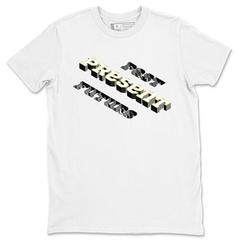 11s Gratitude shirt to match jordans Past Present Future sneaker match tee AJ11 Gratitude SNRT Sneaker Tees unisex cotton White 2 crew neck shirt