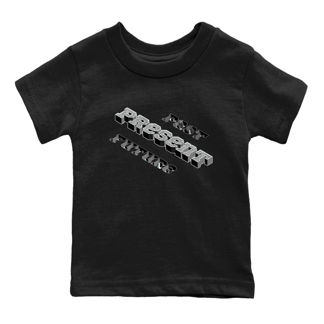 3s Green Glow shirt to match jordans Past Present Future sneaker tees Air Jordan 3 Green Glow SNRT sneaker release tees baby toddler Black 2 cotton Shirt