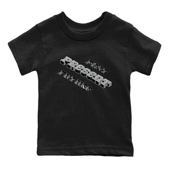 3s Green Glow shirt to match jordans Past Present Future sneaker tees Air Jordan 3 Green Glow SNRT sneaker release tees baby toddler Black 2 cotton Shirt
