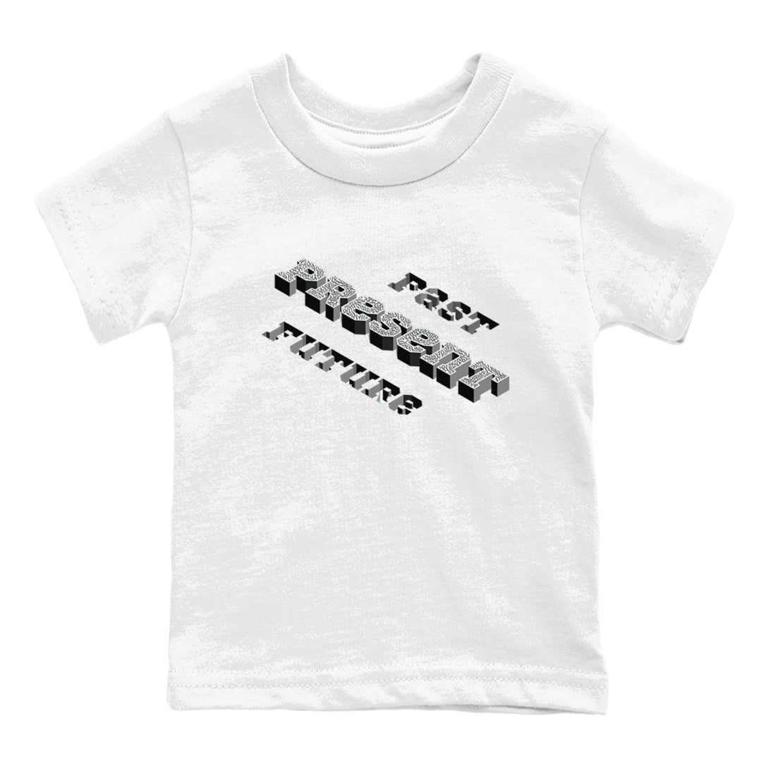 3s Green Glow shirt to match jordans Past Present Future sneaker tees Air Jordan 3 Green Glow SNRT sneaker release tees baby toddler White 2 cotton Shirt