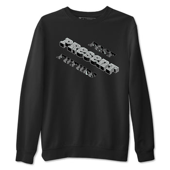 3s Green Glow shirt to match jordans Past Present Future sneaker tees Air Jordan 3 Green Glow SNRT Sneaker Release Tees unisex cotton Black 2 crew neck shirt