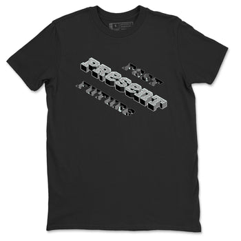 3s Green Glow shirt to match jordans Past Present Future sneaker tees Air Jordan 3 Green Glow SNRT Sneaker Release Tees unisex cotton Black 2 crew neck shirt