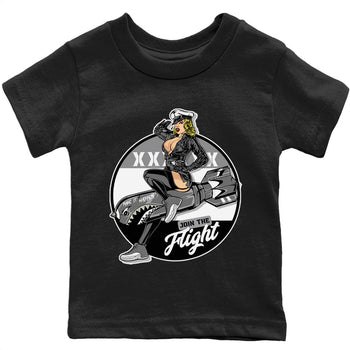 Jordan 12 Stealth Sneaker Match Tees Pin Up Girl Sneaker Tees Jordan 12 Stealth Sneaker Release Tees Kids Shirts