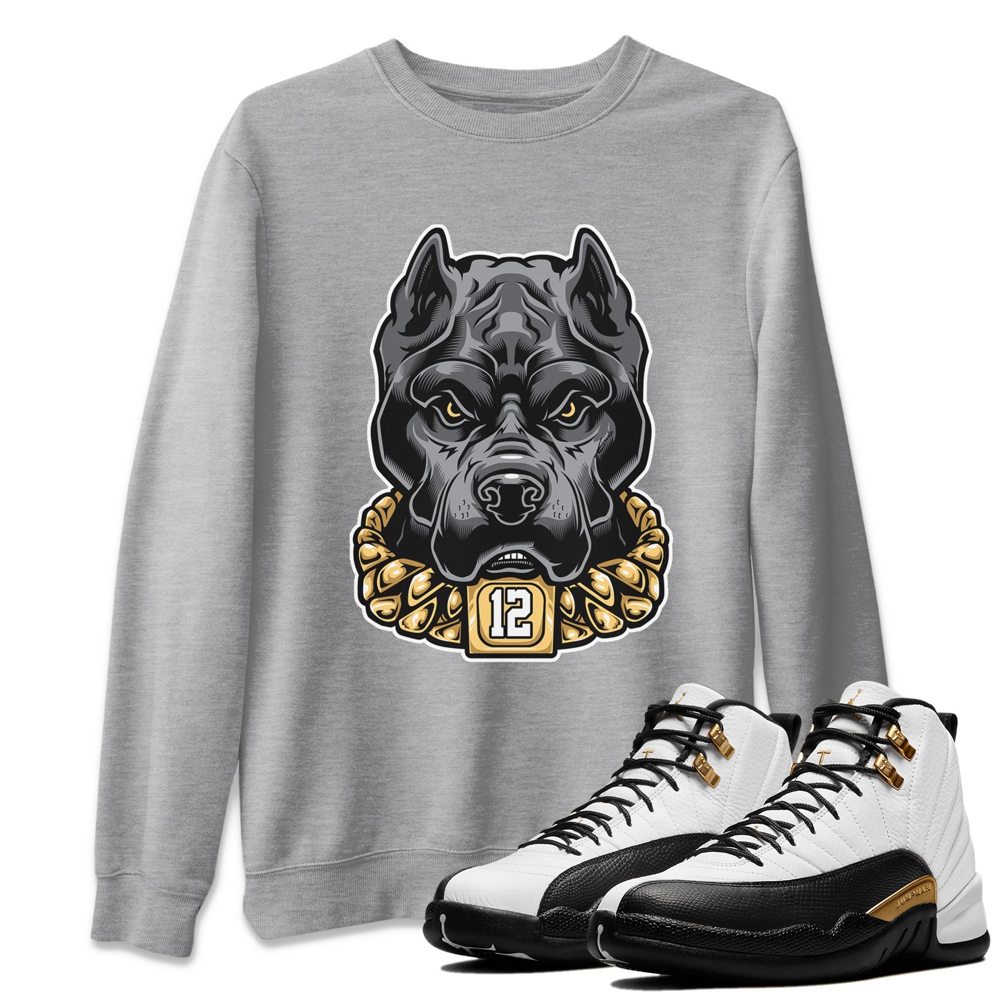 Jordan 12 Royalty Sneaker Match Tees Pitbull Sneaker Tees Jordan 12 Royalty Sneaker Release Tees Unisex Shirts