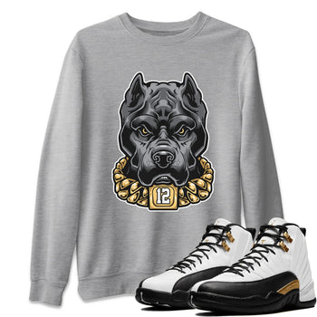Jordan 12 Royalty Sneaker Match Tees Pitbull Sneaker Tees Jordan 12 Royalty Sneaker Release Tees Unisex Shirts