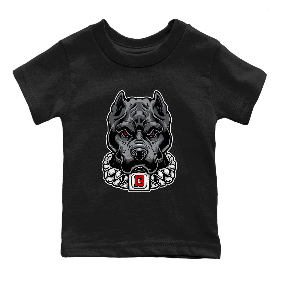 Air Jordan 13 Black Flint Pitbull Baby and Kids Sneaker Tees Air Jordan 13 Black Flint Kids Sneaker Tees Washing and Care Tip