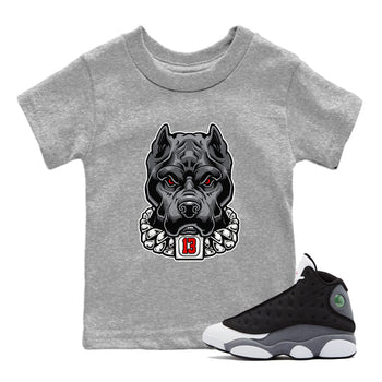 Air Jordan 13 Black Flint Pitbull Baby and Kids Sneaker Tees Air Jordan 13 Black Flint Kids Sneaker Tees Size Chart